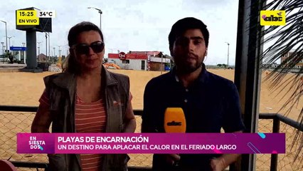 Las playas de Encarnación: un destino para aplacar el calor en el feriado largo