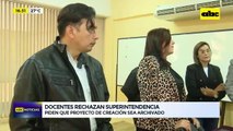 Video: docentes rechazan ley de Superintendencia