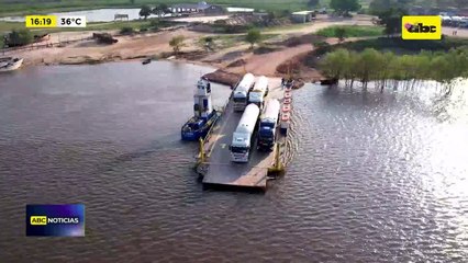 Video: Cuatro camiones retenidos comienzan a ser liberados