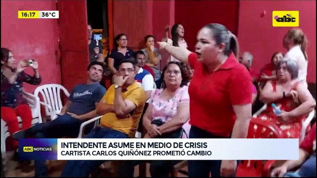 Video: intendente de San Pedro asume en medio de crisis política