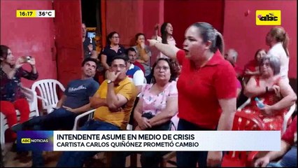 Video: intendente de San Pedro asume en medio de crisis política