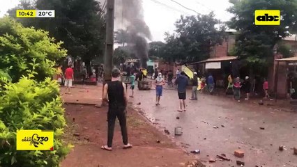 Video:  Violento desalojo en Finca 66 de CDE
