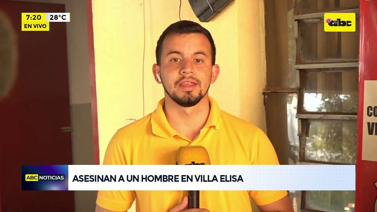 Asesinan a un hombre en Villa Elisa