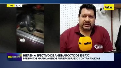 Video: Hieren a efectivo de Antinarcóticos en PJC