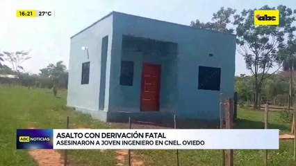 Video: asaltantes mataron a un joven ingeniero en Cnel. Oviedo