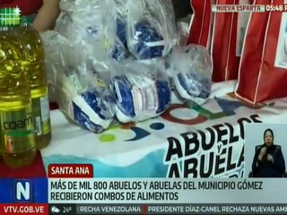 Nueva Esparta | Más de mil 800 abuelos y abuelas son favorecidos con combos proteicos