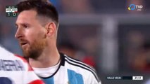 El supuesto escupitajo de Antonio Sanabria a Leo Messi