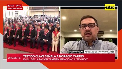 Video: ‘‘Es una acusación infundada y manipulada desde algún sector oscuro”, dice abogado de Horacio Cartes