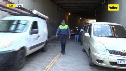 Video: accidente fatal en túnel zona del Botánico