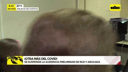Video:  Suspenden audiencia preliminar a RGD y abogada