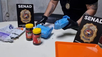 Agentes de la Senad incautaron marihuana proveniente de Hollywood en la zona de encomiendas del aeropuerto internacional Silvio Pettirossi