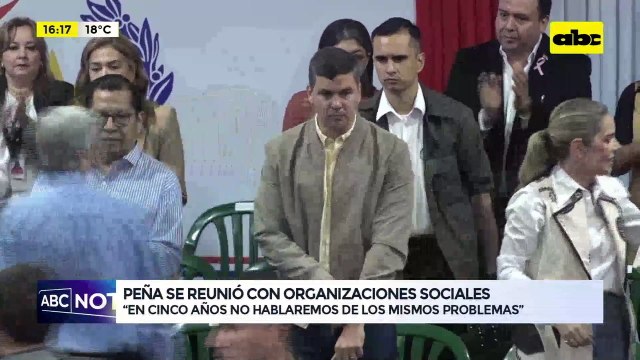 Video: Santiago Peña se reunió con organizaciones sociales, campesinas e indígenas