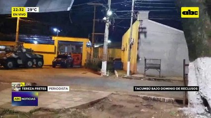 Video: resguardo policial en la penitenciaría de CDE