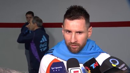Lionel Messi habló sobre el supuesto escupitajo de Antonio Sanabria
