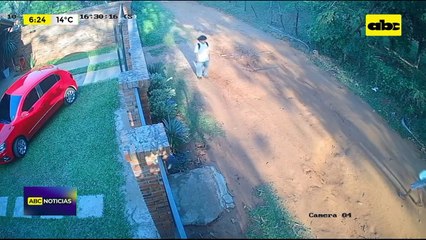 Video: Un hombre fue detenido con objetos robados