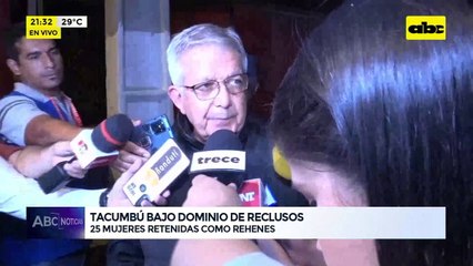 Video: Cardenal Adalberto Martínez llegó a Tacumbú