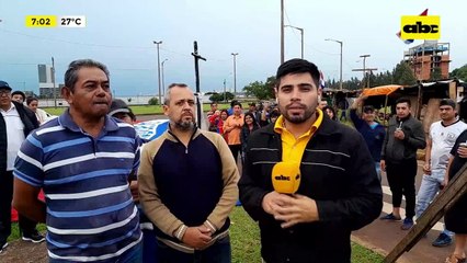 Video: Comerciantes se manifiestan en Encarnación