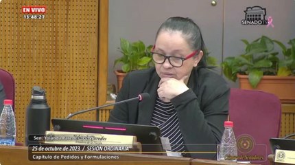 Descargo De La Senadora Yolanda Paredes