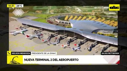 Video: Nueva Terminal 2 del aeropuerto Silvio Pettirossi