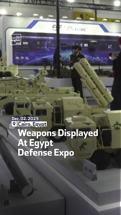 Weapons Displayed At Egypt Defense Expo