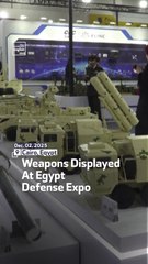 Weapons Displayed At Egypt Defense Expo
