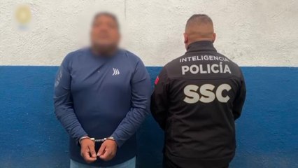 Detienen a El Valente, presunto extorsionador de La Unión Tepito en el Centro Histórico, CDMX