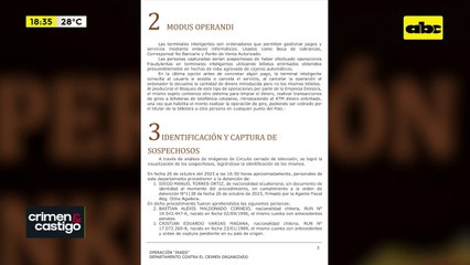 Asalto a cajeros: así lograron blanquear más de G. 100 millones en billetes entintados