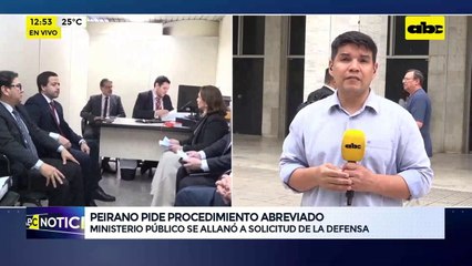 Video: Peirano pide procedimiento abreviado