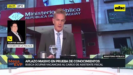Ministerio Público: el 75% de aspirantes a asistente fiscal se aplazó en prueba de conocimientos