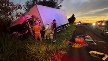 Manobra irregular teria causado acidente com quatro veículos na BR-369