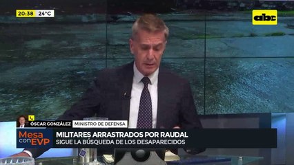 Militares arrastrados por el raudal: sigue la búsqueda de los desaparecidos