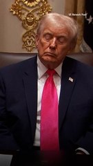 Donald Trump Appears to Fight Sleep During Televised Cabinet Meeting as Secretaries Take Turns Offering Him Praise
