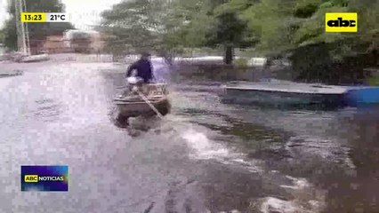 Leve Descenso Del Río Paraná En Ayolas