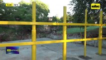 Video: Instalan valla de seguridad en zona del arroyo