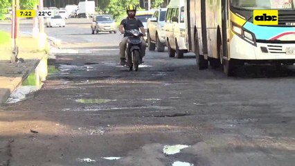 Video: Mal estado de la ruta Mcal. Estigarribia