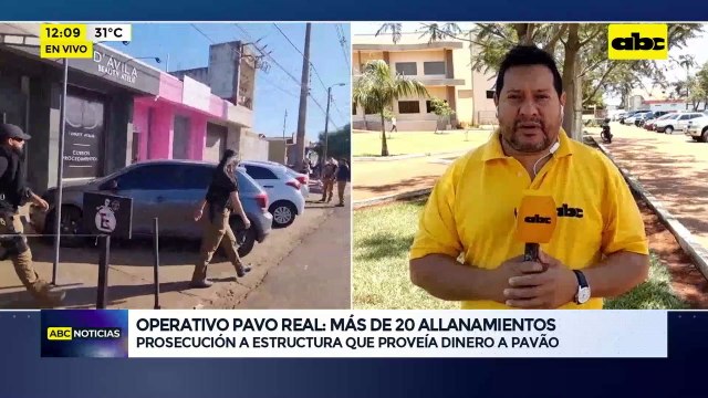 Operativo Pavo Real: más de 20 allanamientos