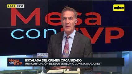 Escalada del crimen organizado: anticorrupción de EE.UU. se reunió con legisladores