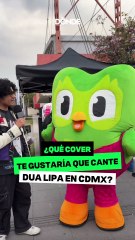 ¿Qué cover quieres que cante Dua Lipa en México?