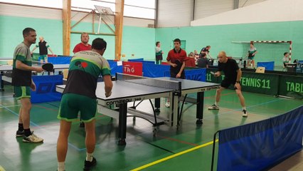 Championnats de Tennis de Table à Chalindrey le 16/11/25 - Phase 1 - Nogent 2 vs Chalindrey CS