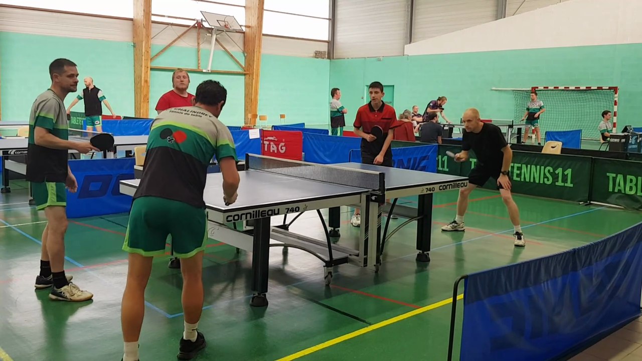 Championnats de Tennis de Table à Chalindrey le 16/11/25 - Phase 1 - Nogent 2 vs Chalindrey CS