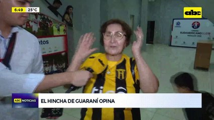 Video: el hincha de Guaraní opina tras la derrota