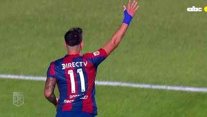El gol de Adam Bareiro en el empate de San Lorenzo