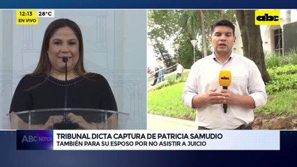Caso agua tónica: Tribunal dicta captura de Patricia Samudio