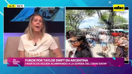 Video: ¡Furor por Taylor Swift en Argentina!