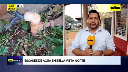 Video: escasez de agua en Bella Vista Norte