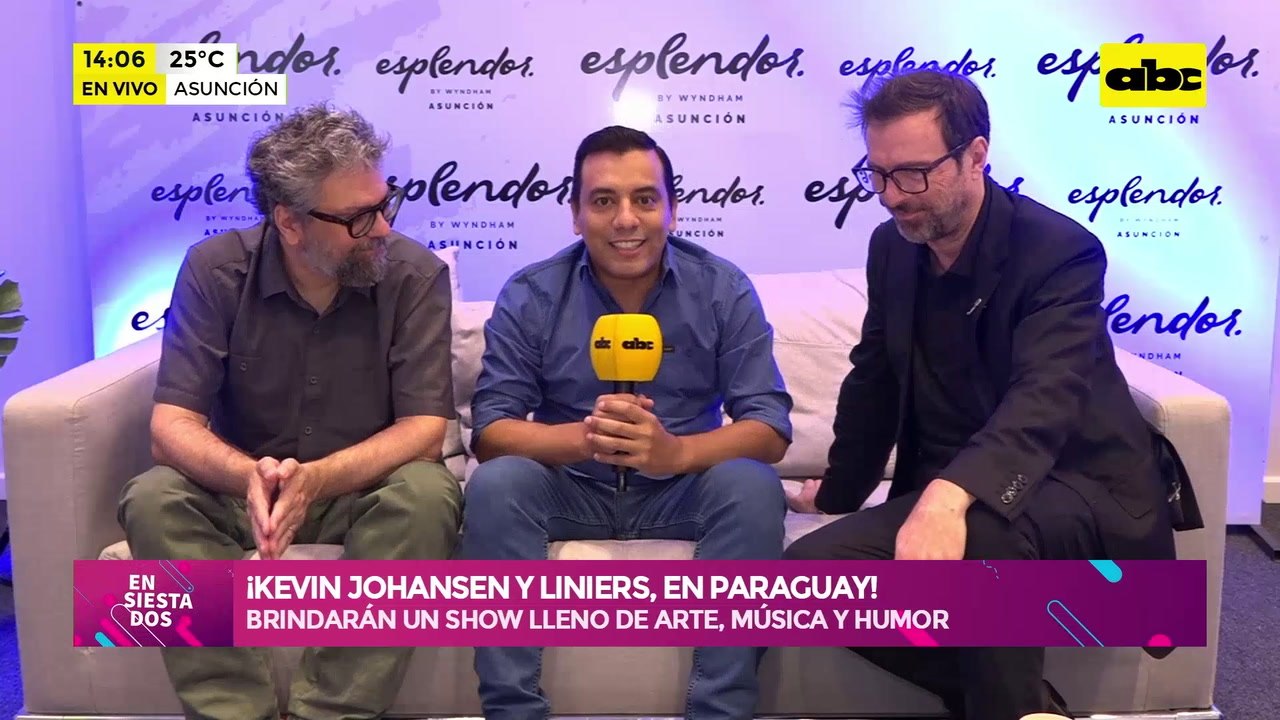 Video: ¡Kevin Johansen y Liniers, en Paraguay!