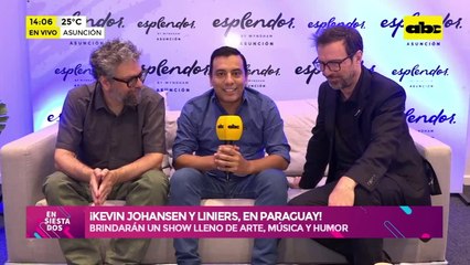 Video: ¡Kevin Johansen y Liniers, en Paraguay!
