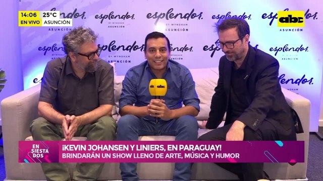 Video: ¡Kevin Johansen y Liniers, en Paraguay!
