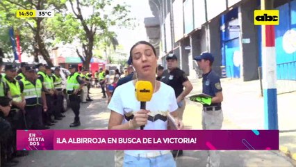 Paraguay vs Colombia: gran despliegue policial en inmediaciones del estadio
