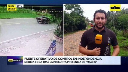 Video: Fuerte operativo de control en Independencia